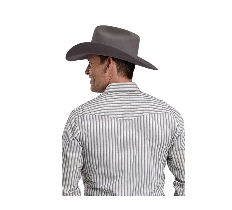 Roper Grey Stripe Shirt