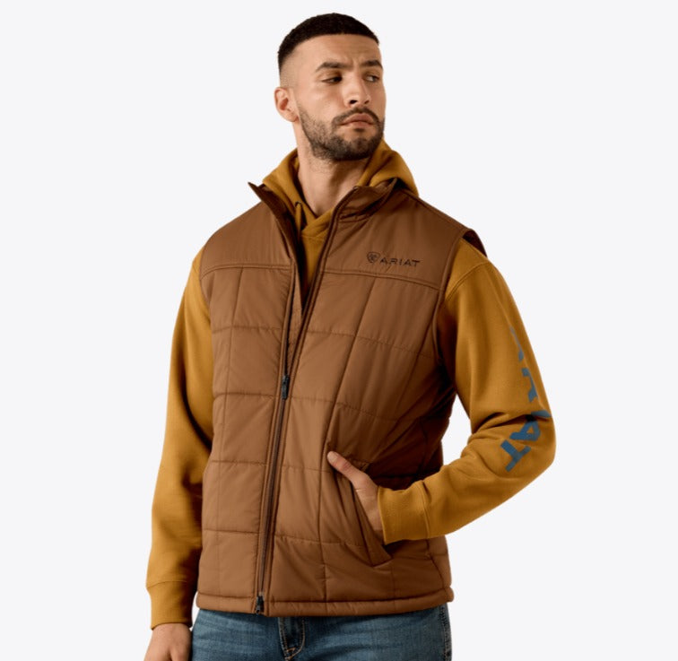 Ariat Crius Brown Insulated Vest