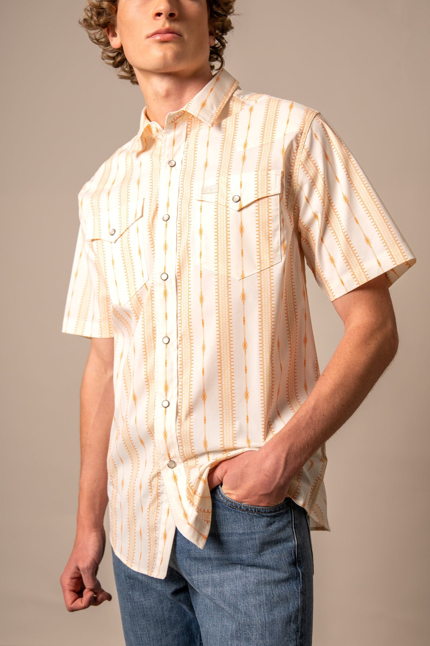 Kimes Sonny Orange Shirt