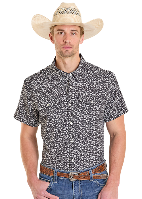 Tex Western Snap Up Horseshoes