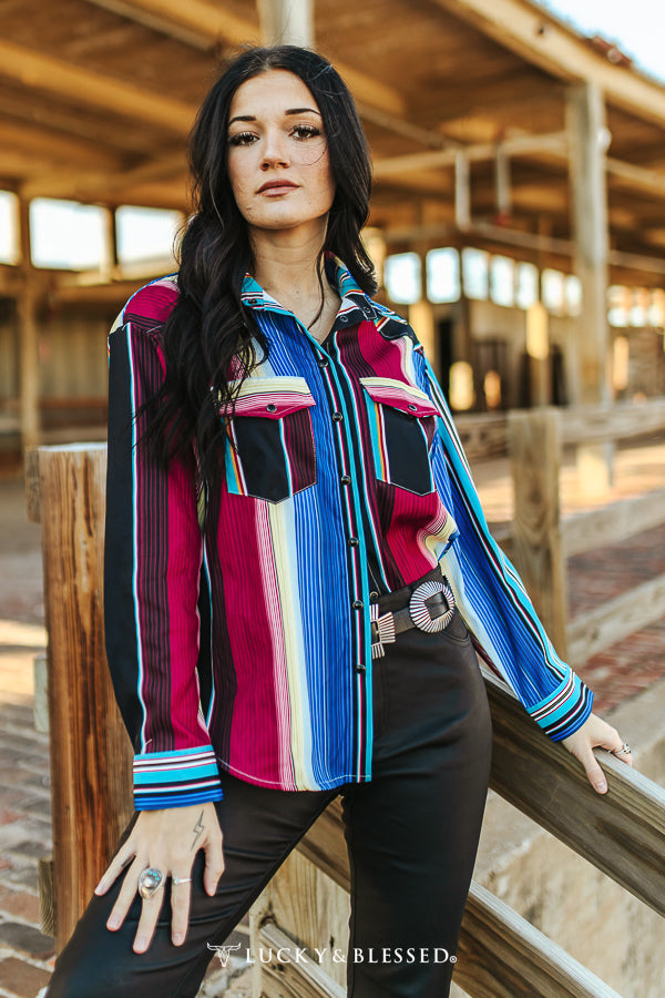 Serape Darkside Snap Up Women's