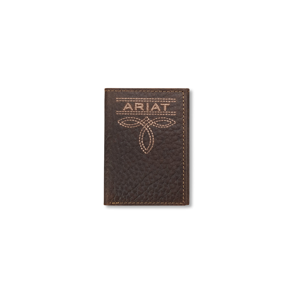 Ariat Trifold Bug Stitch Brown