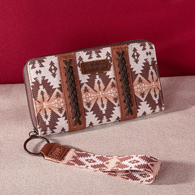 Wrangler Southwestern Sunset Wallet Light