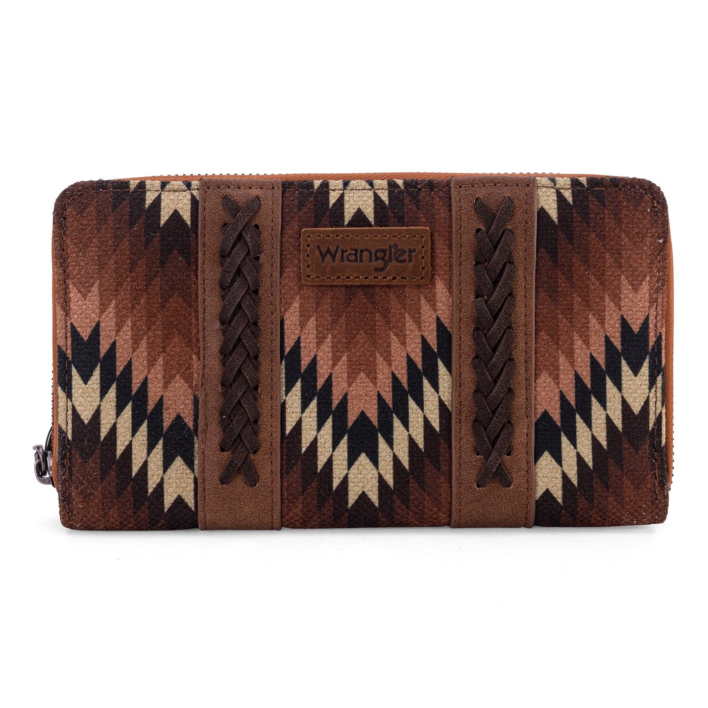 Wrangler Southwestern Burst Wallet Brown