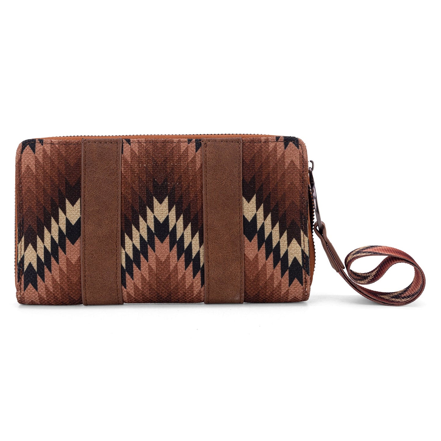 Wrangler Southwestern Burst Wallet Brown