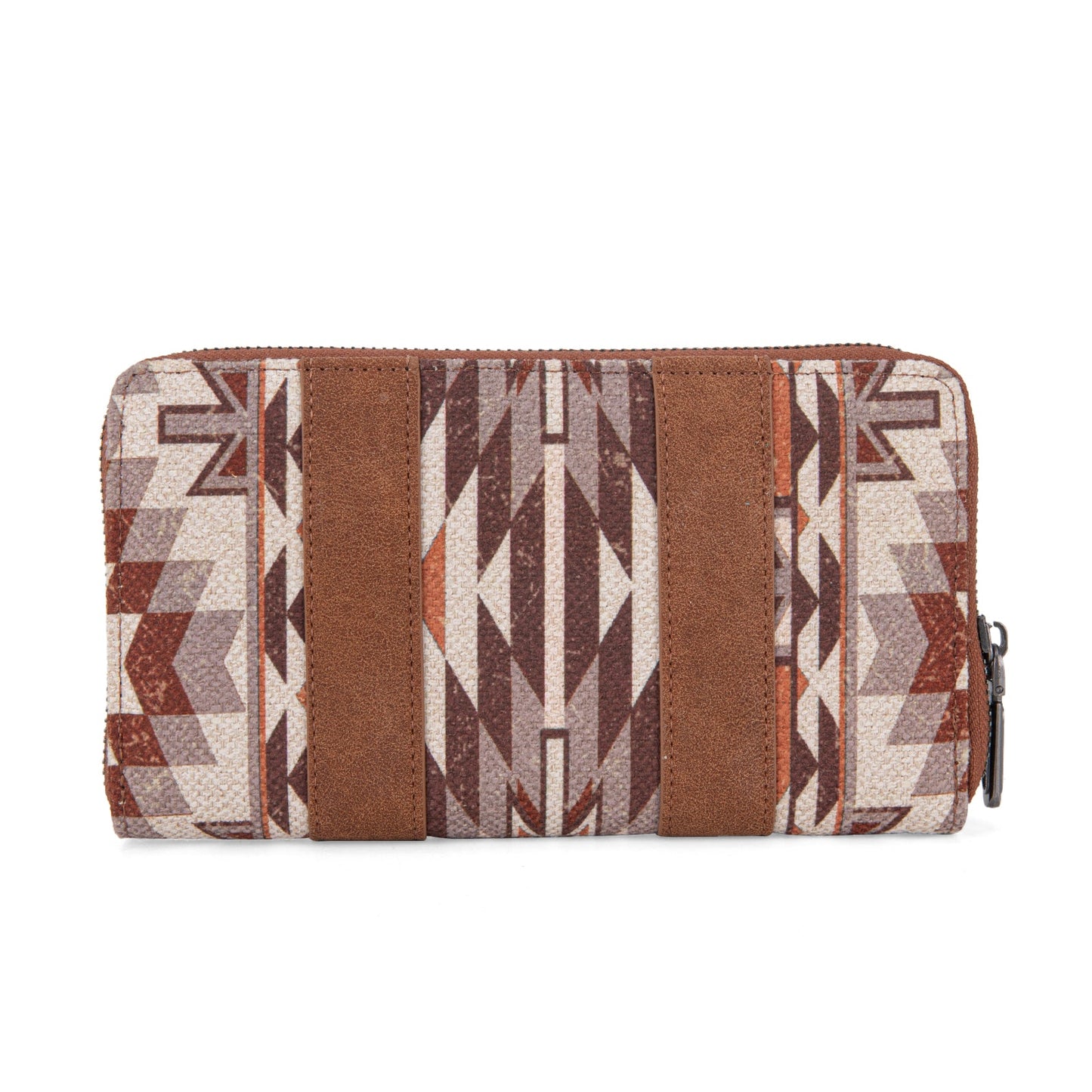 Wrangler Southwestern Art Print Wallet Brown