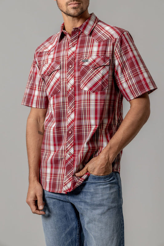 Kimes Wabasa Red Men's Shirt