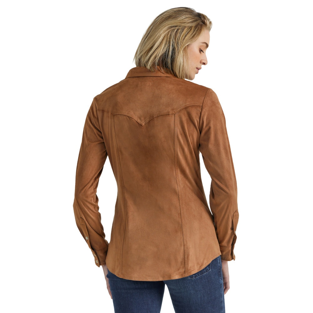 Wrangler Sueded Retro Women's Snap Up