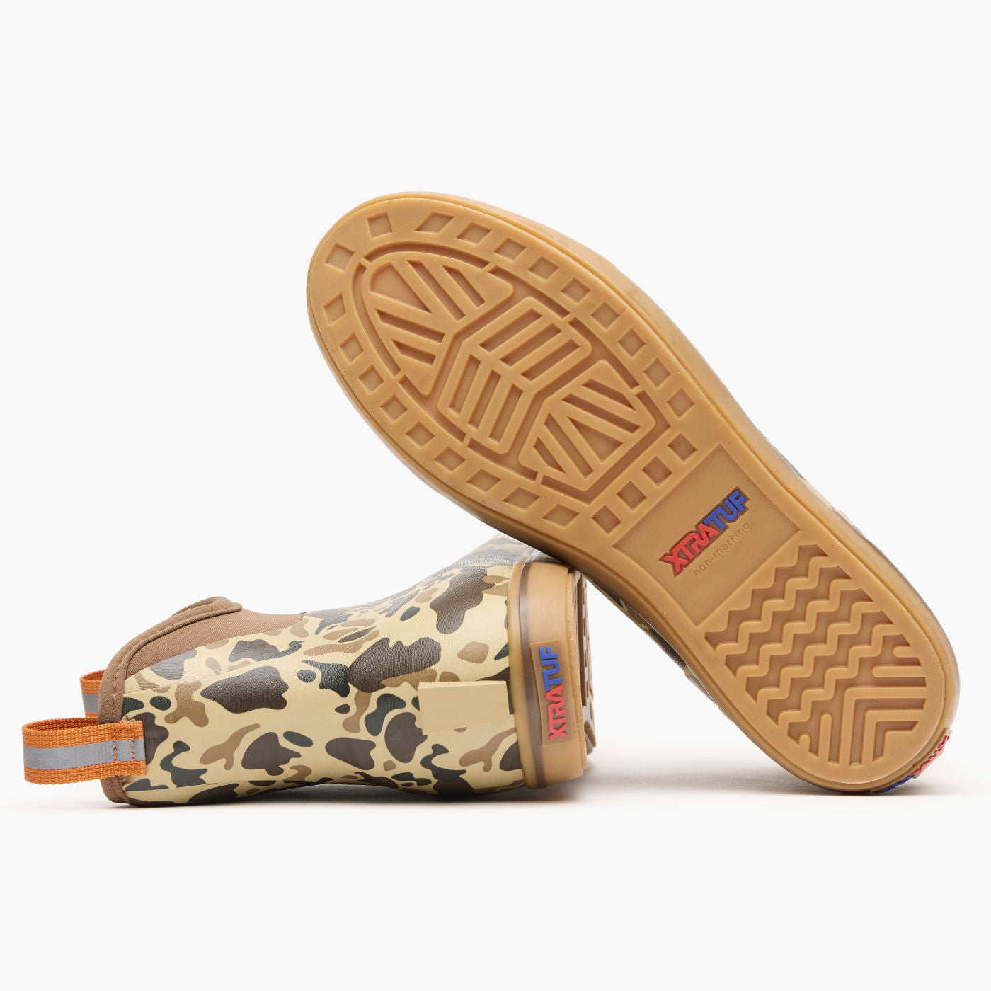 Xtratuf Ankle Deck Boots Duck Camo