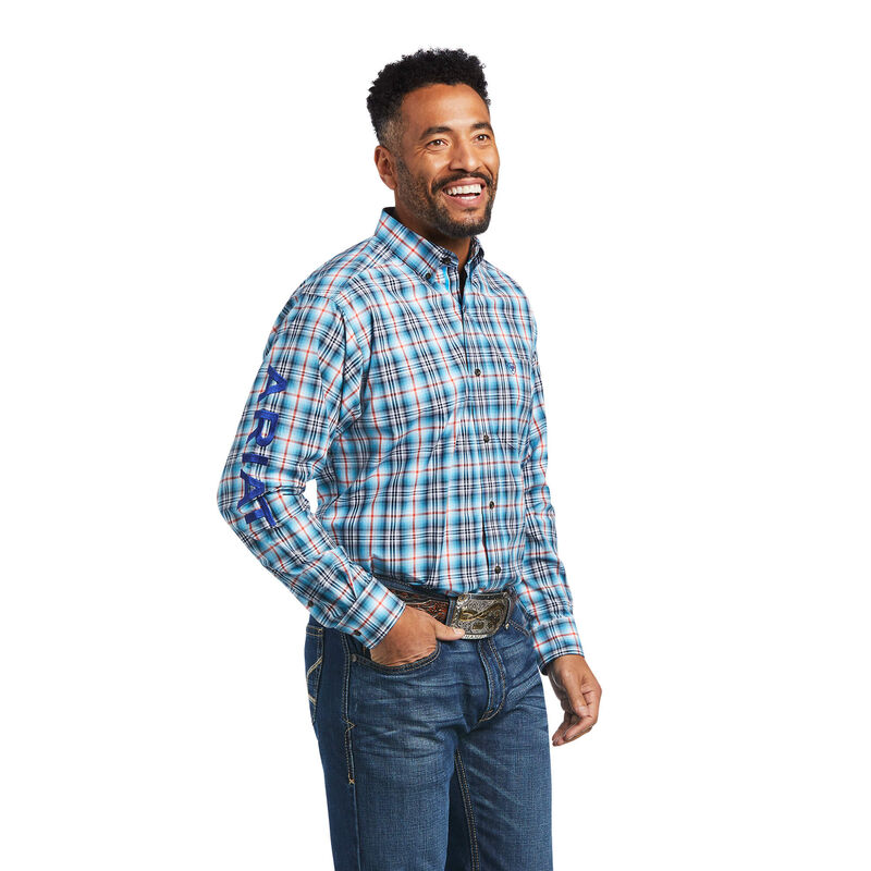 Ariat Men's Pro Team Classic Rivera Long Sleeve Button Down Shirt