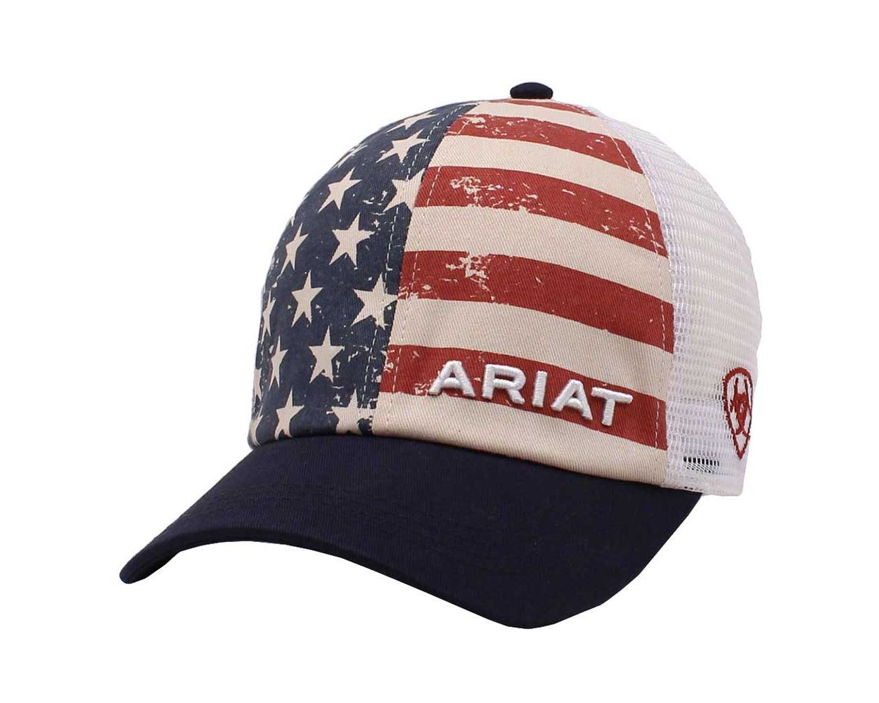 Ariat Women's Ponyflo USA Flag Hat