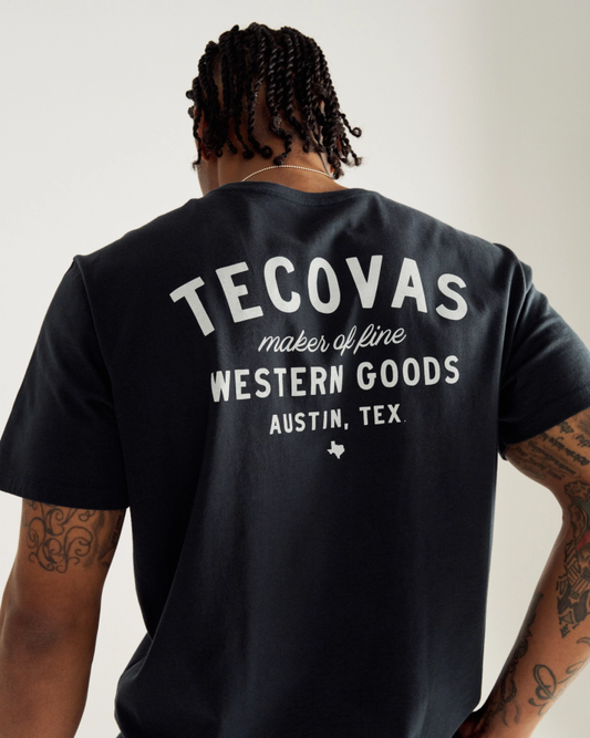 Tecovas Fine Makers Pocket Tee Black