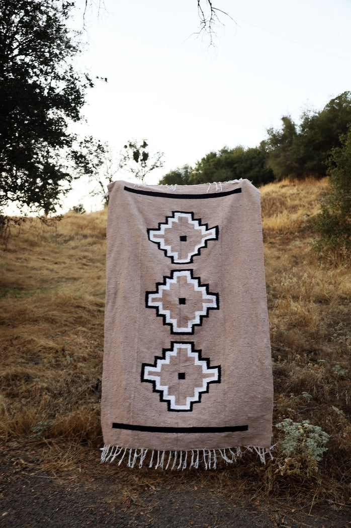 Tres Cruces Handwoven Blanket