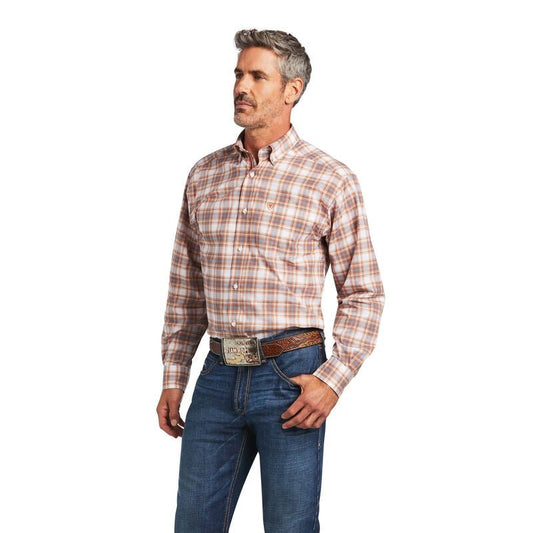 Ariat Mens Pro Series Bryce Stretch Classic Fit Long Sleeve Shirt