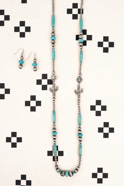 Jolene necklace and earring set