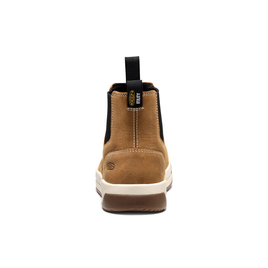Keen Men's Gibson Chelsea Work Boot (Carbon Toe)