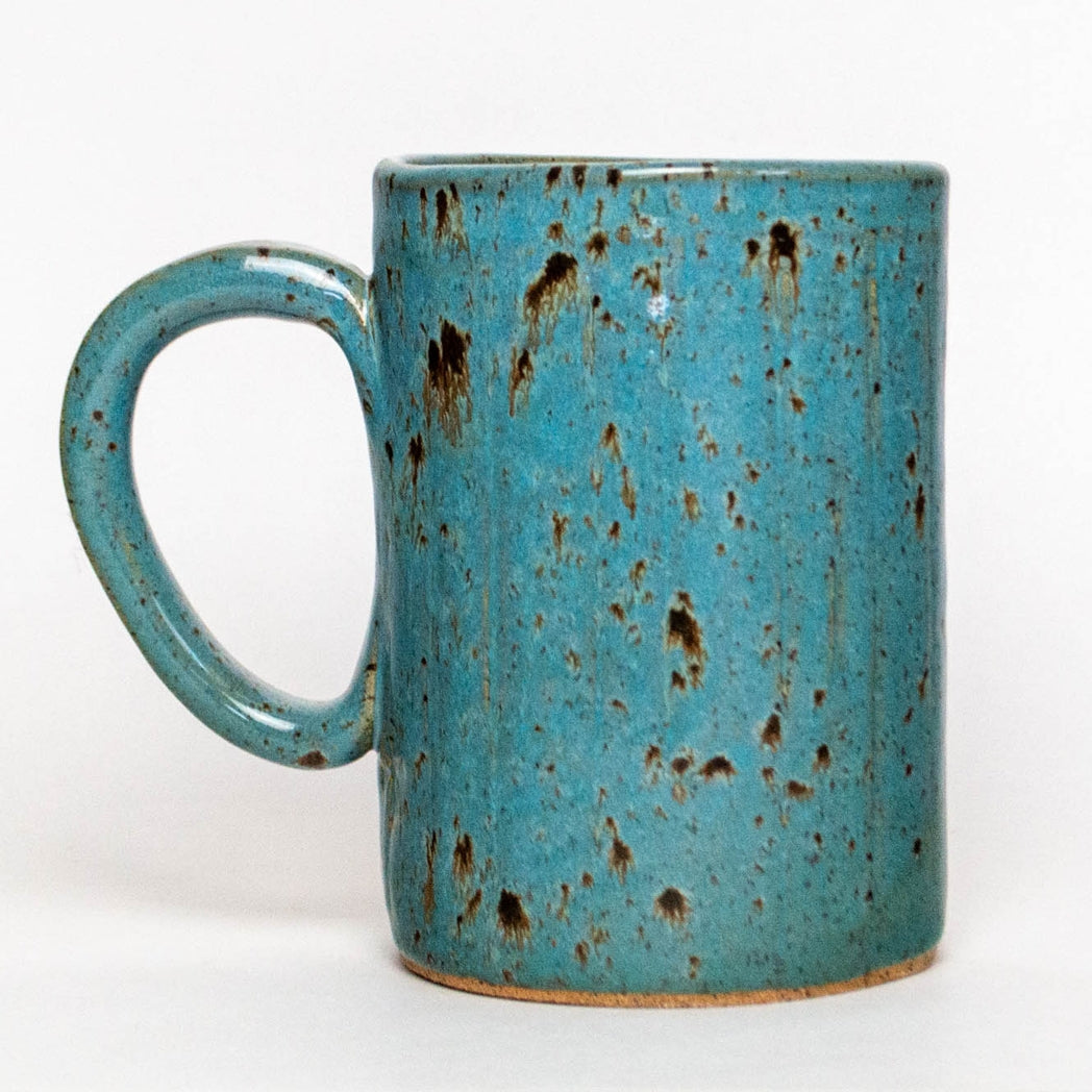 White Chicken Handmade Mug 14oz