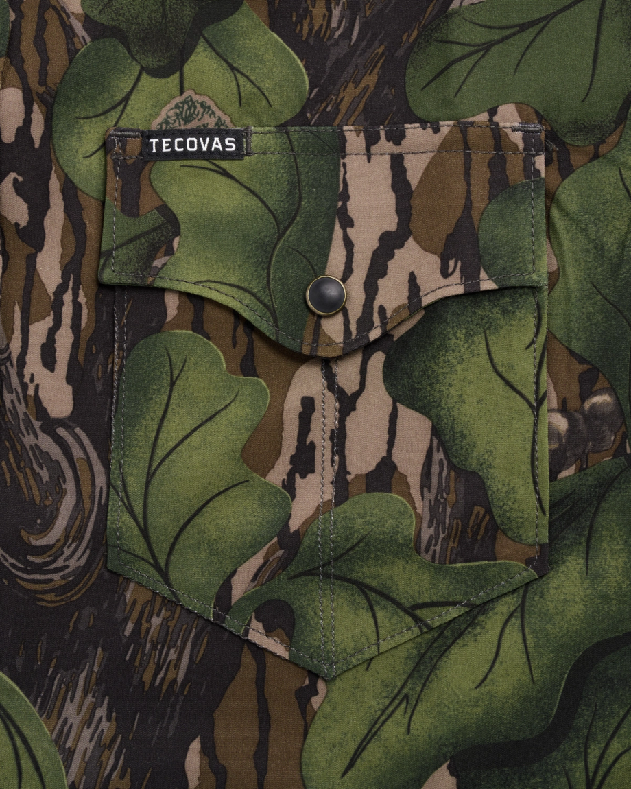 Men's Tecovas x Mossy Oak Performance Western Short Sleeve