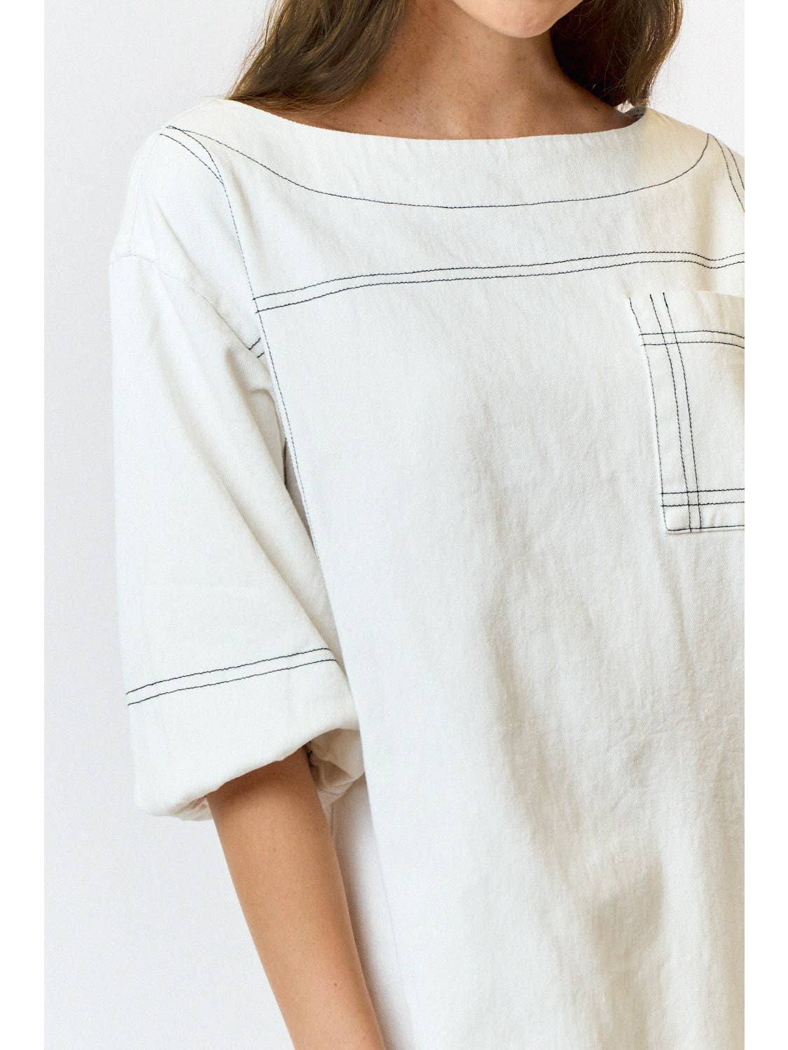 Lala Off White Mini Dress