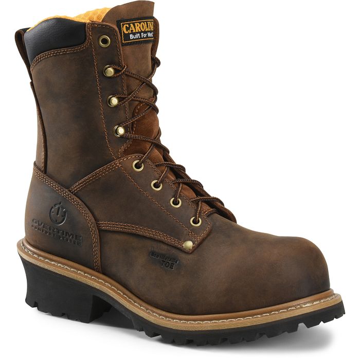 Carolina Poplar Comp Toe Logger 8"