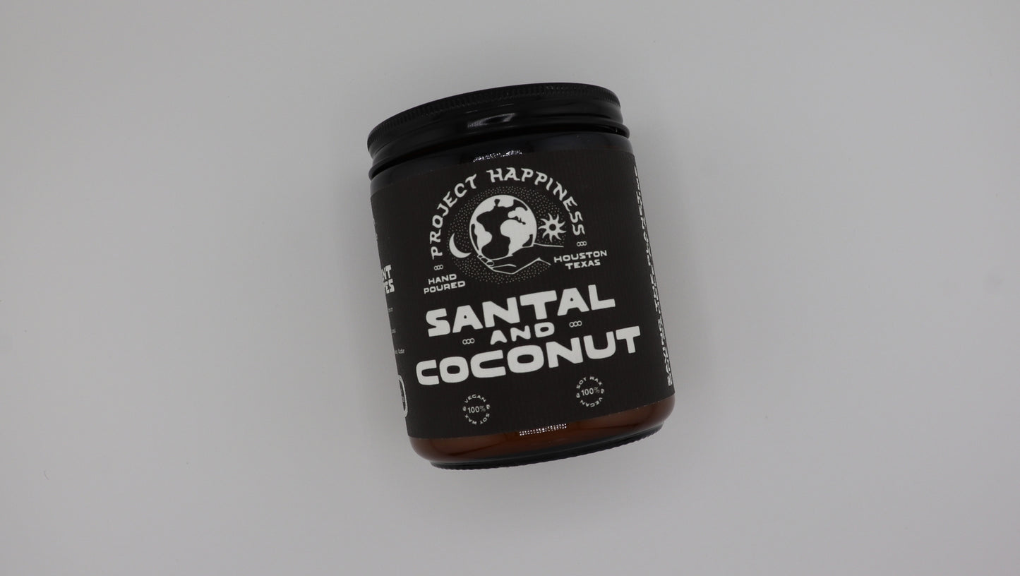 Santal and Coconut Soy Candle