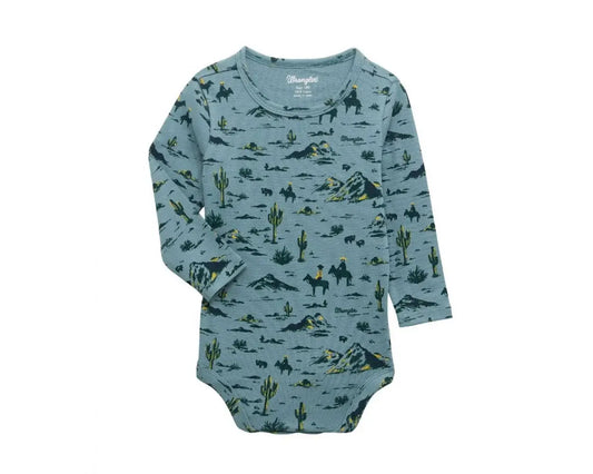 Wrangler Blue Desert Onesie