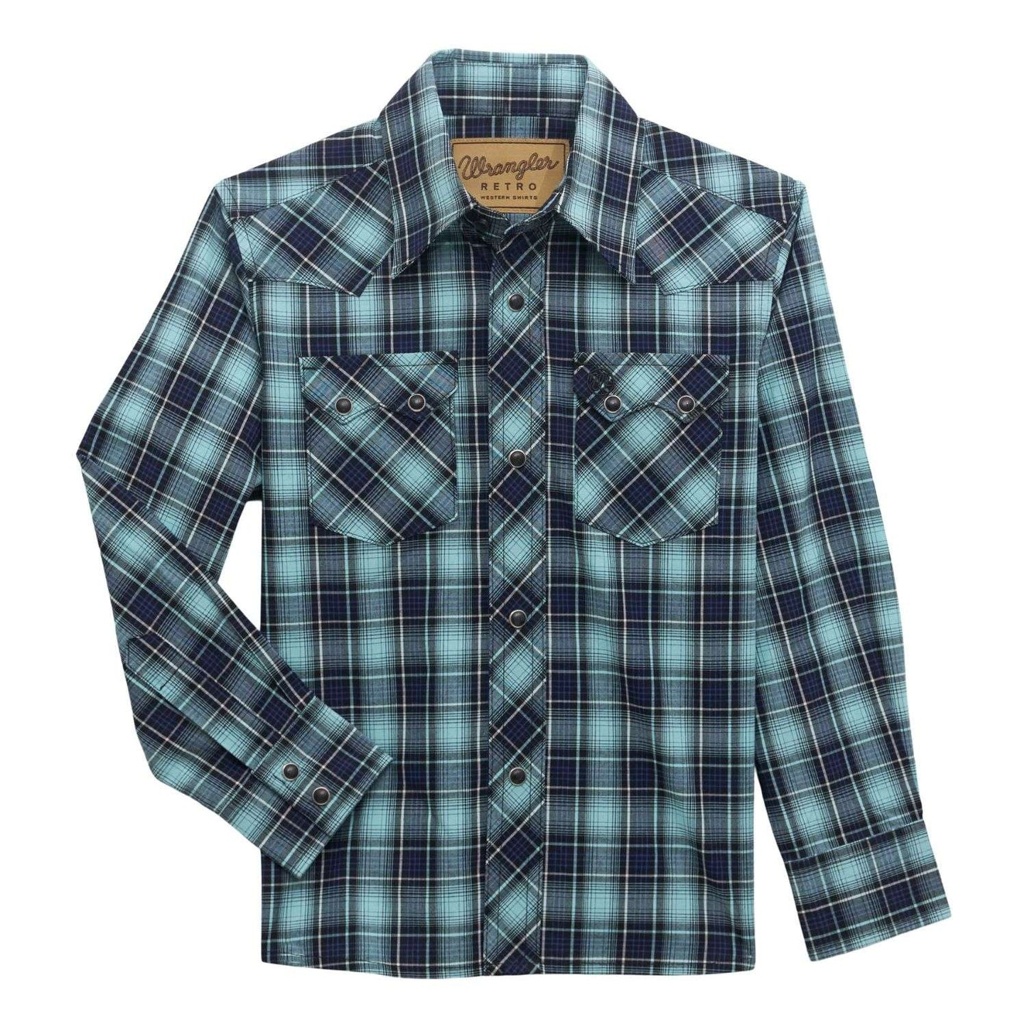 Wrangler Boy's Sawtooth Teal Dreamin