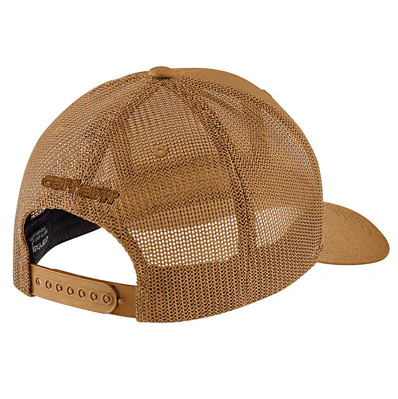 Carhartt Rugged Flex Twill Mesh-Back Logo Patch Hat