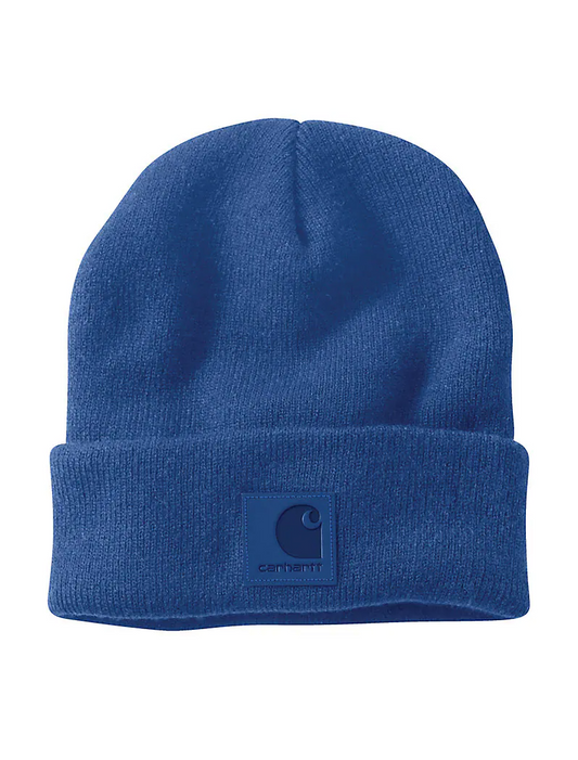 Carhartt Tonal Patch Beanie Glass Blue