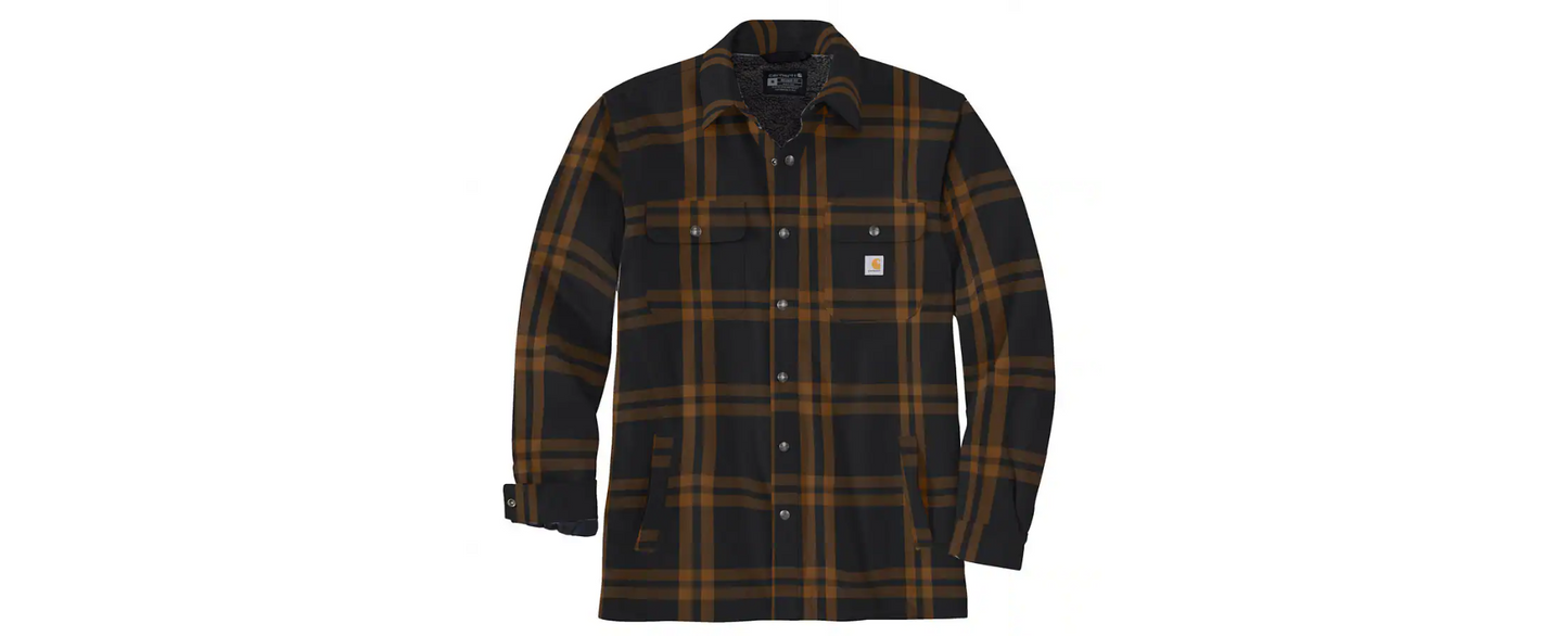 Carhartt Relaxed Fit Sherpa-Lined Shirt Jac