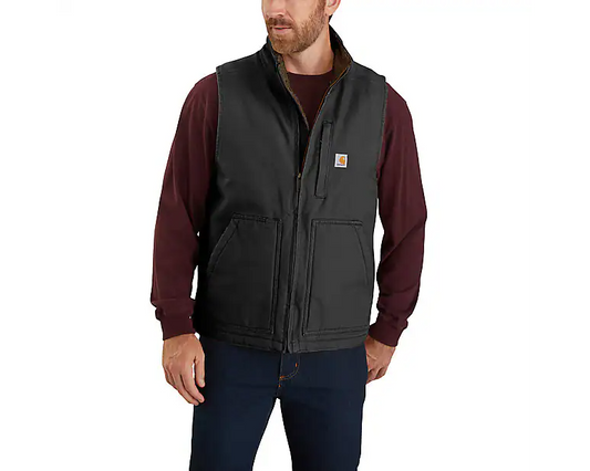 Carhartt Mockneck Sherpa Vest Black