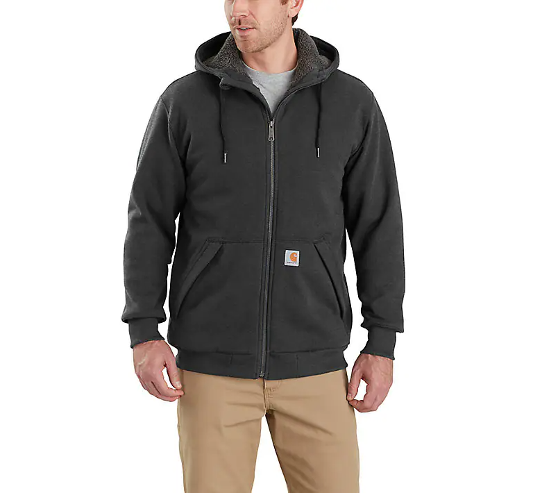 Carhartt Sherpa Full Zip Rain Defender Carbon