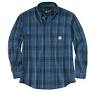 Carhartt' Men's Midweight Chambray Plaid Button Down
