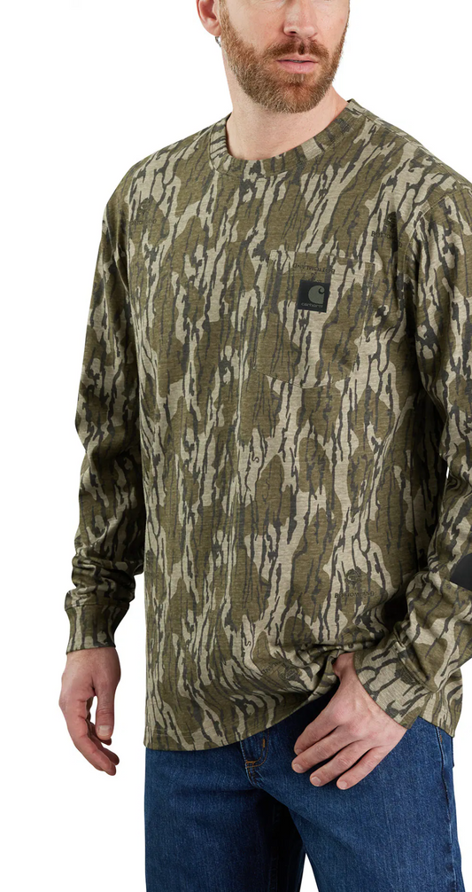 Carhartt Heavyweight Long Sleeve Tee Camo