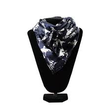 M&F Western Womens Running Horse Wild Rag Black