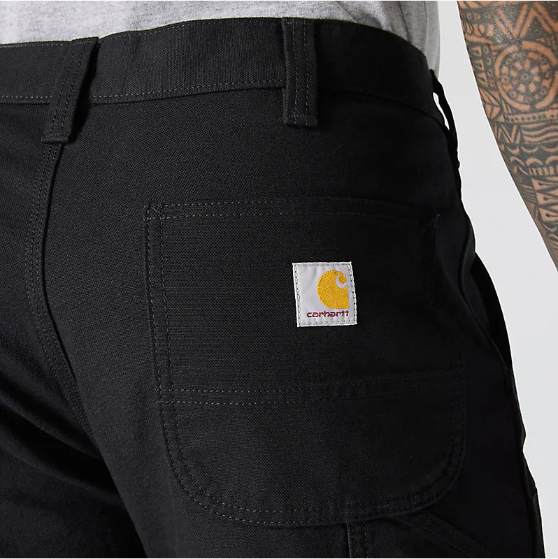 Relaxed Straight Rugged Flex® Duck Double-Front Dungaree