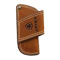 Ariat Leather Logo Knife Sheath