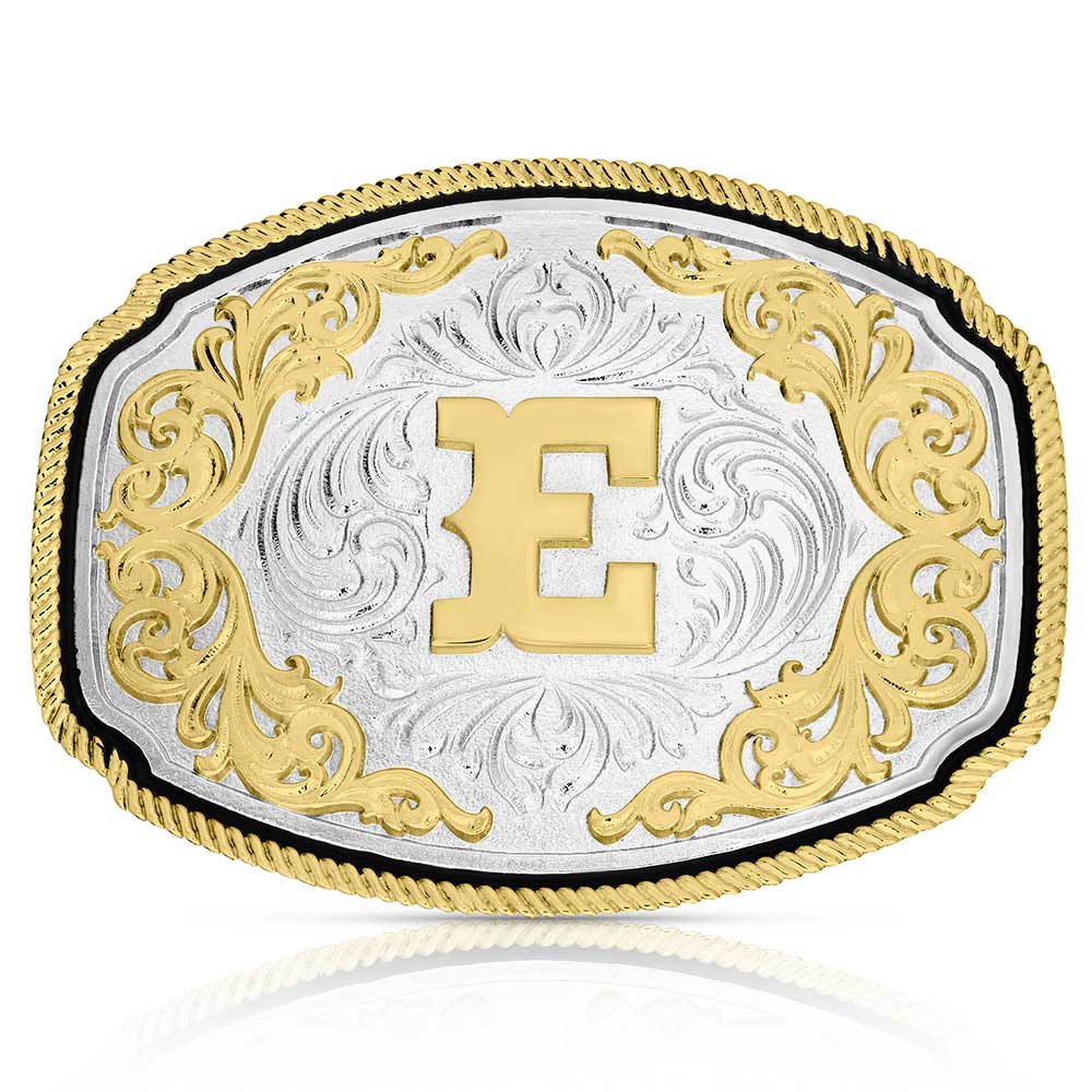 Western Initial Buckle -ALL Letters