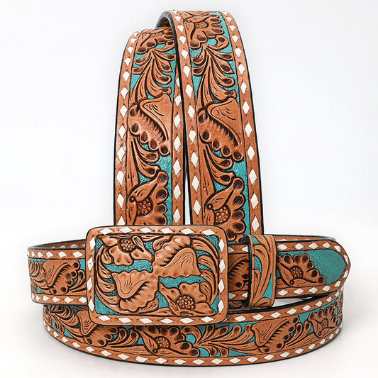 American Darling Floral Turquoise Belt