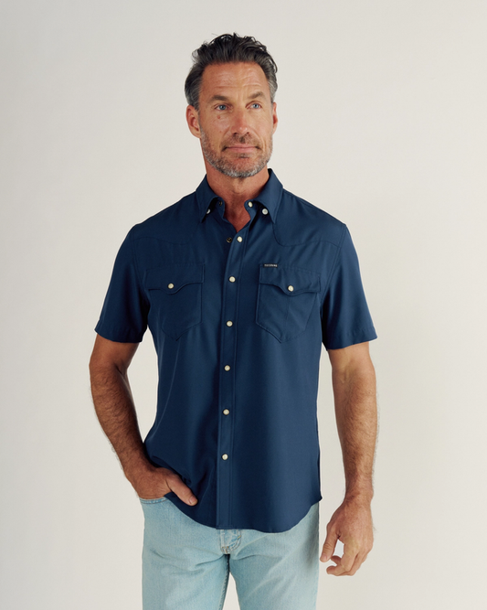 Tecovas Performance Short Sleeve Western Pearl Snap