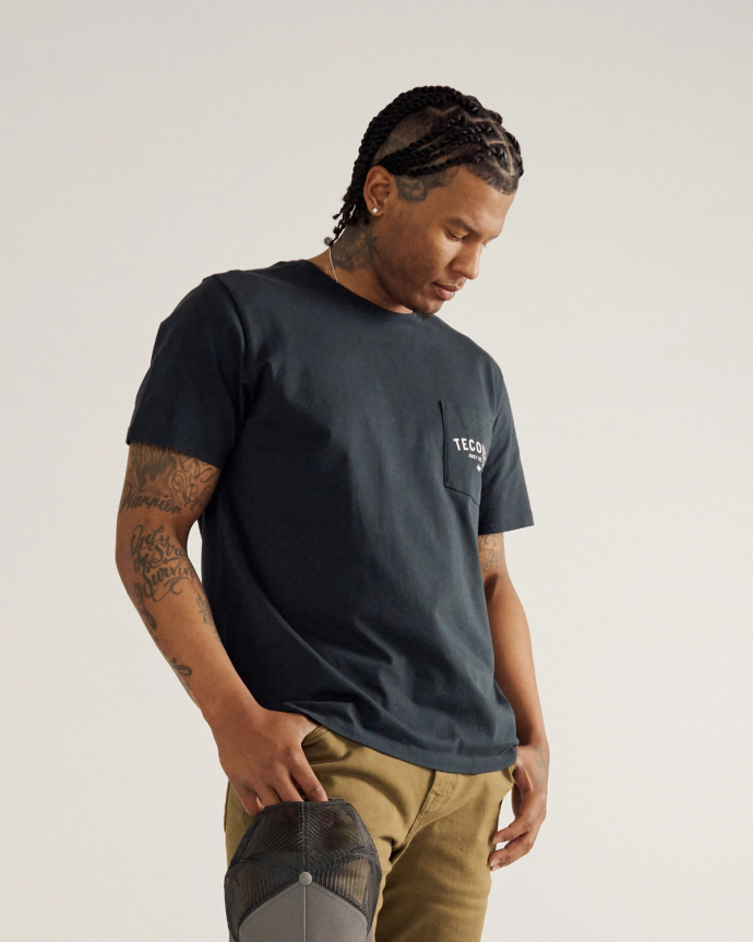 Tecovas Fine Makers Pocket Tee Black
