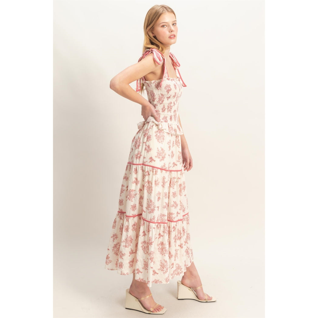Floral Sunday Sundress Rose
