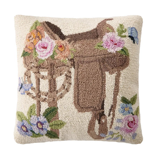 Rosewood Ranch Flag Saddle Hook Pillow