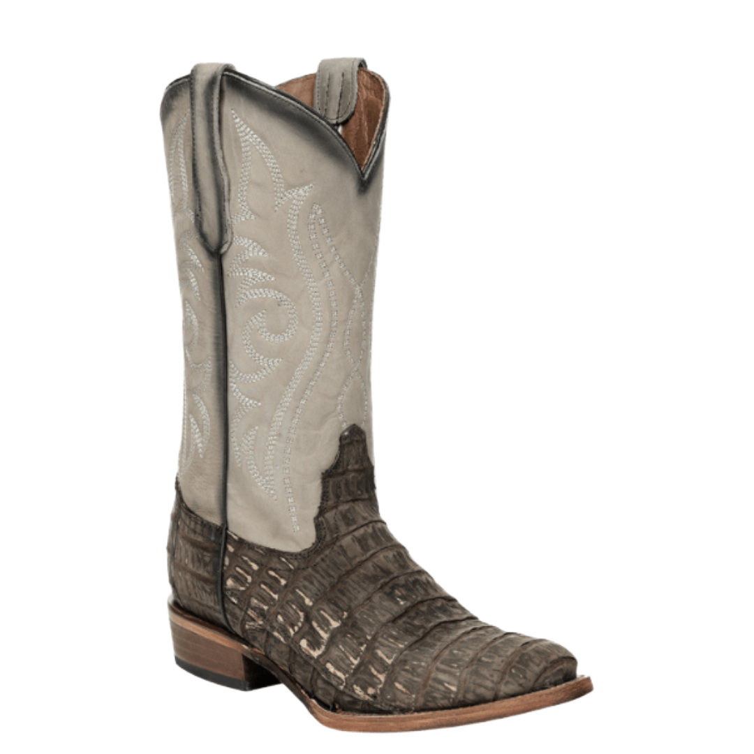 Circle G Olive Caiman Boots