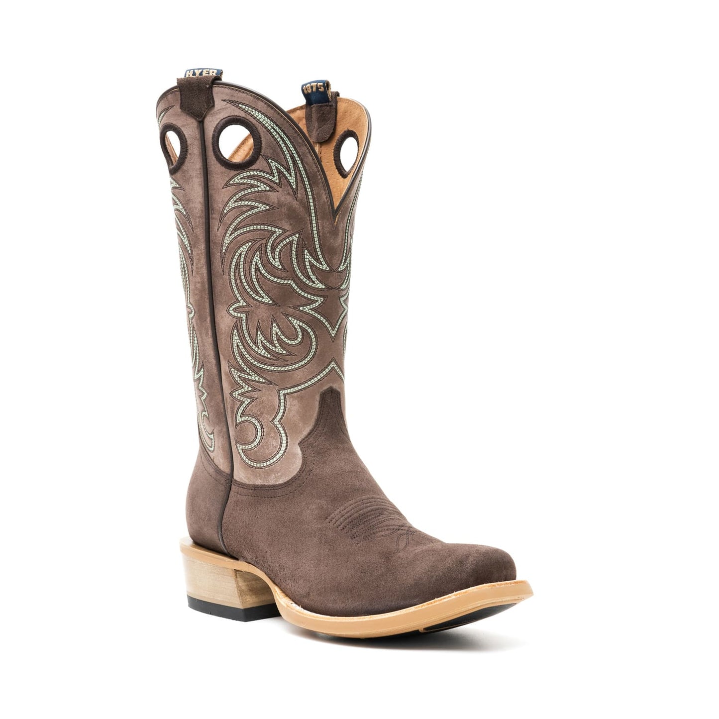 Hyer Burrton Chocolate Suede Boots