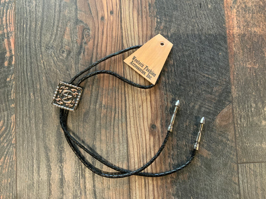 Bolo tie silver star