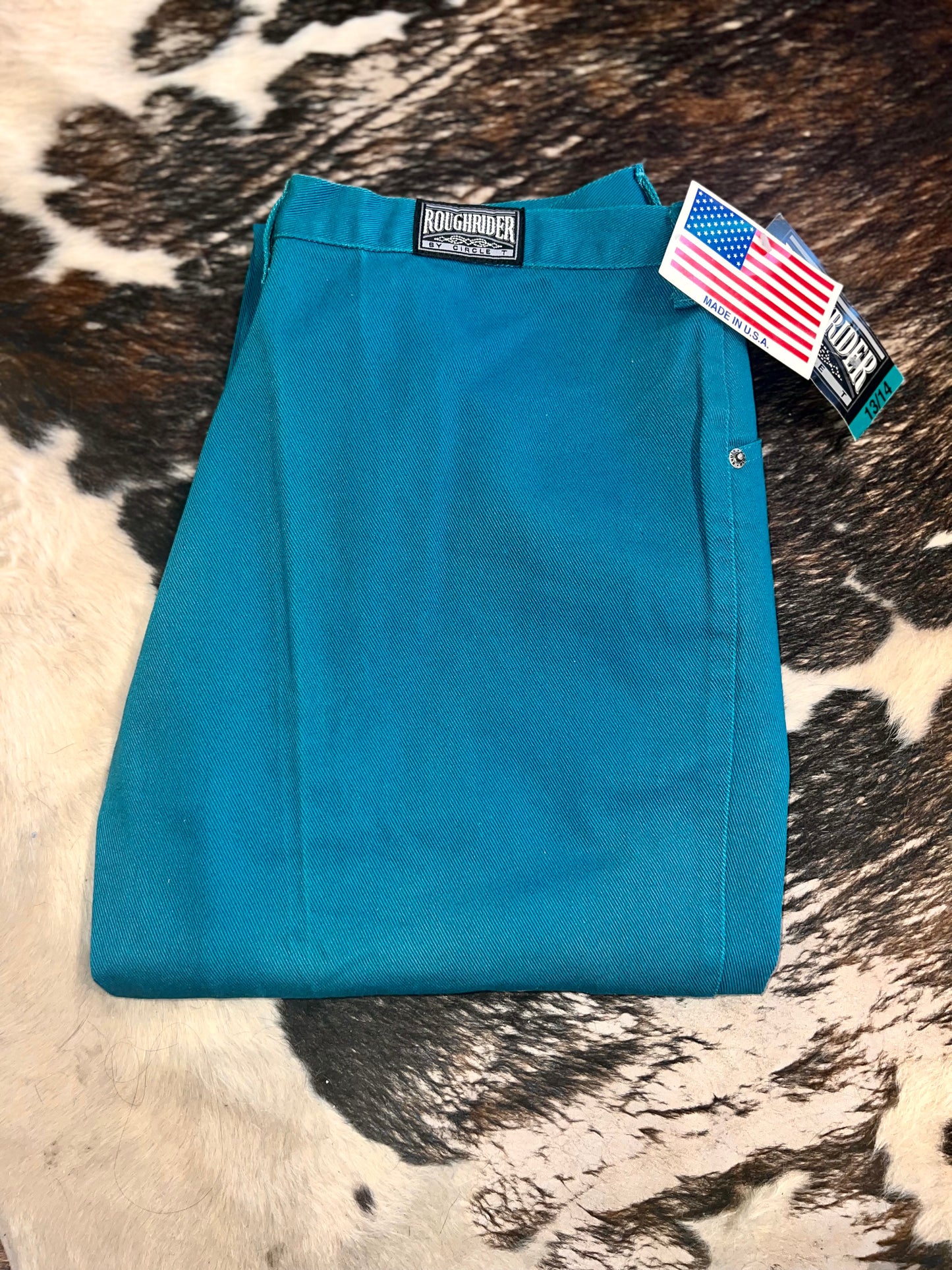 Turquoise Vintage RoughRiders