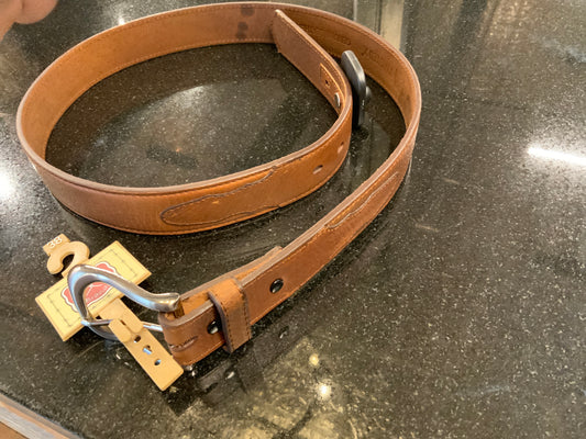 Twisted X Hammered Brown Belt