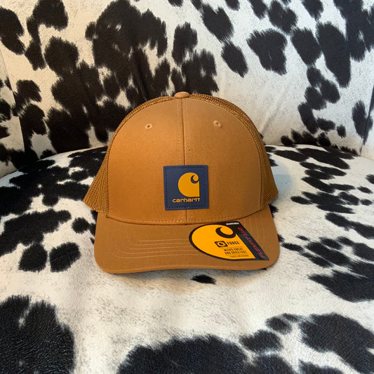 Brown carhartt ballcap
