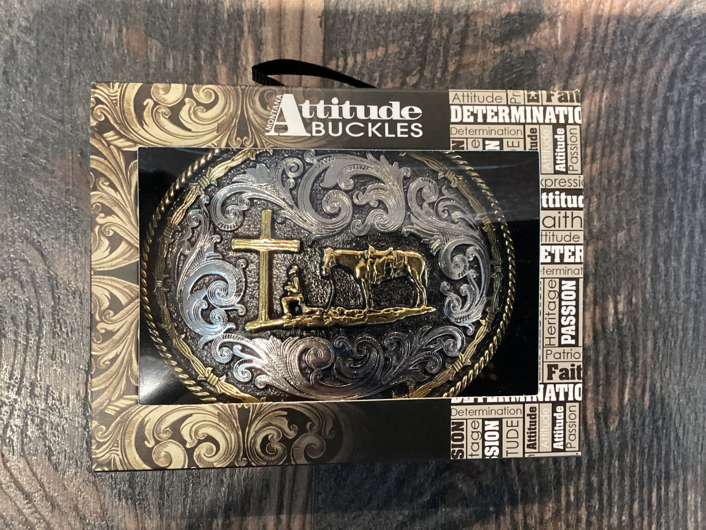 Cowboy and Cross Buckle